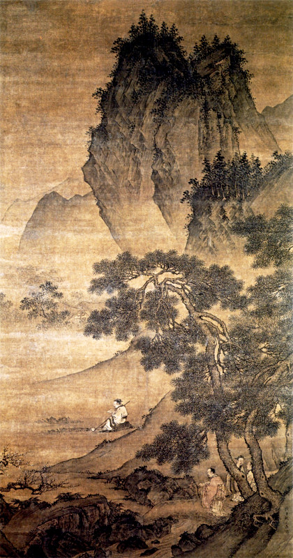 artist, Dai Jin, landscape