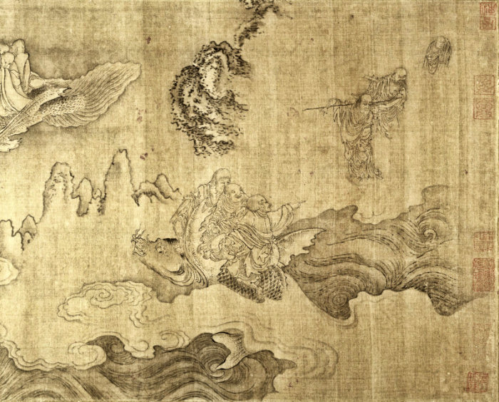 artist, Li Gonglin, immortals