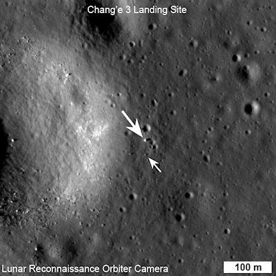 moon landing;chang'e;landing site