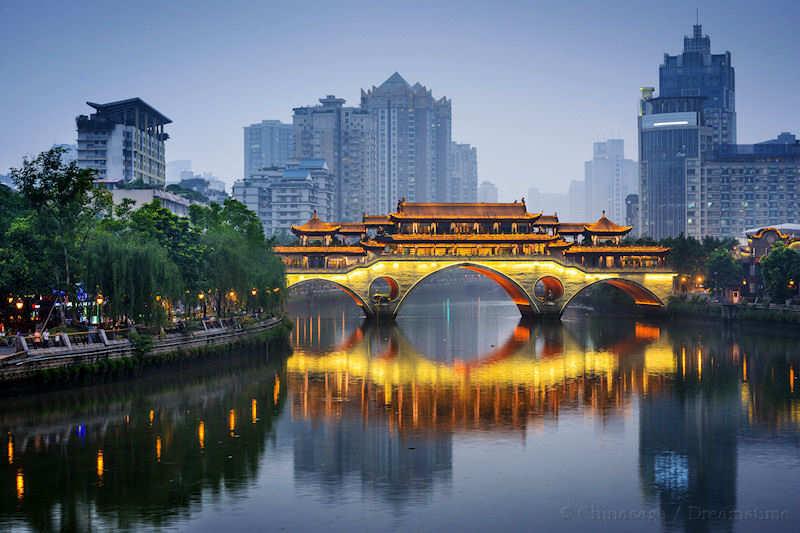 Chengdu, Sichuan, bridge