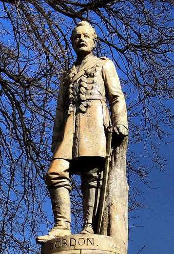 general gordon, gravesend, statue