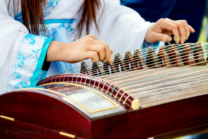 guzheng, music