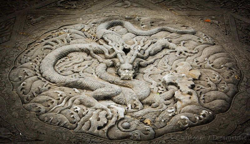 Forbidden City, dragon, Beijing