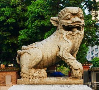 Qing dynasty, lion