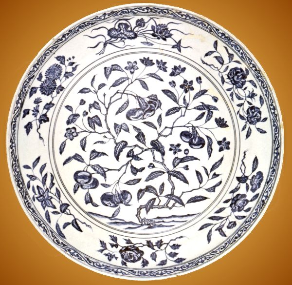 Ming dynasty, porcelain, plate