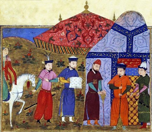 Mongol, Genghis khan, Chinese envoy