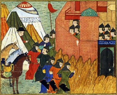 Mongol, Erbil, siege