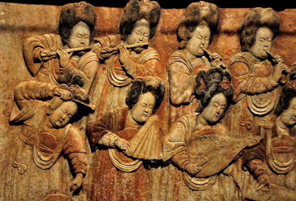 Tang dynasty, woman, music