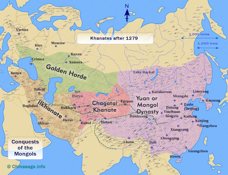 The Mongol Conquests Of Asia And Europe