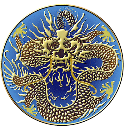 China dragon motif